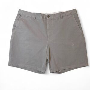 Bonobos Men's Grey 7' Standard Chino Shorts flat front 5-pockets golf size 40